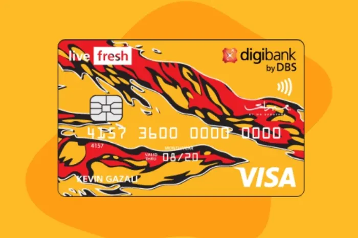 Digibank Live Fresh Visa