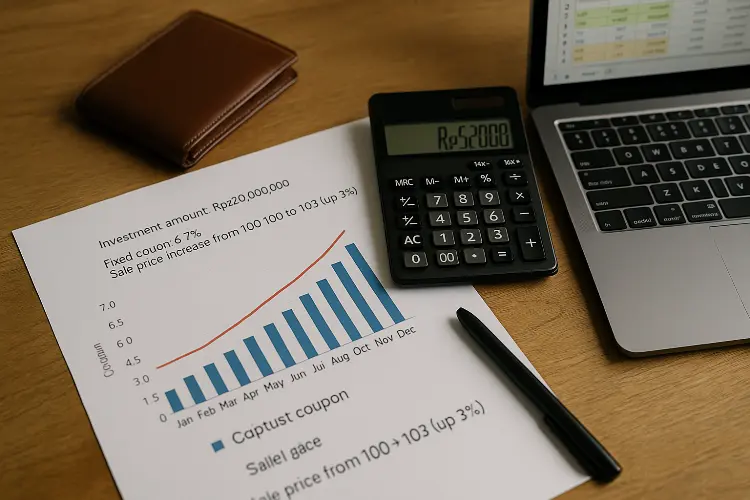 Kombinasi Kupon & Capital Gain